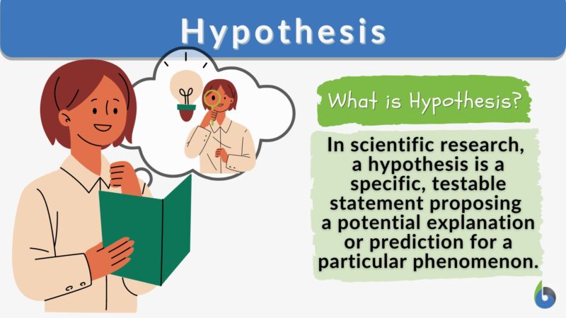 defined the hypothesis