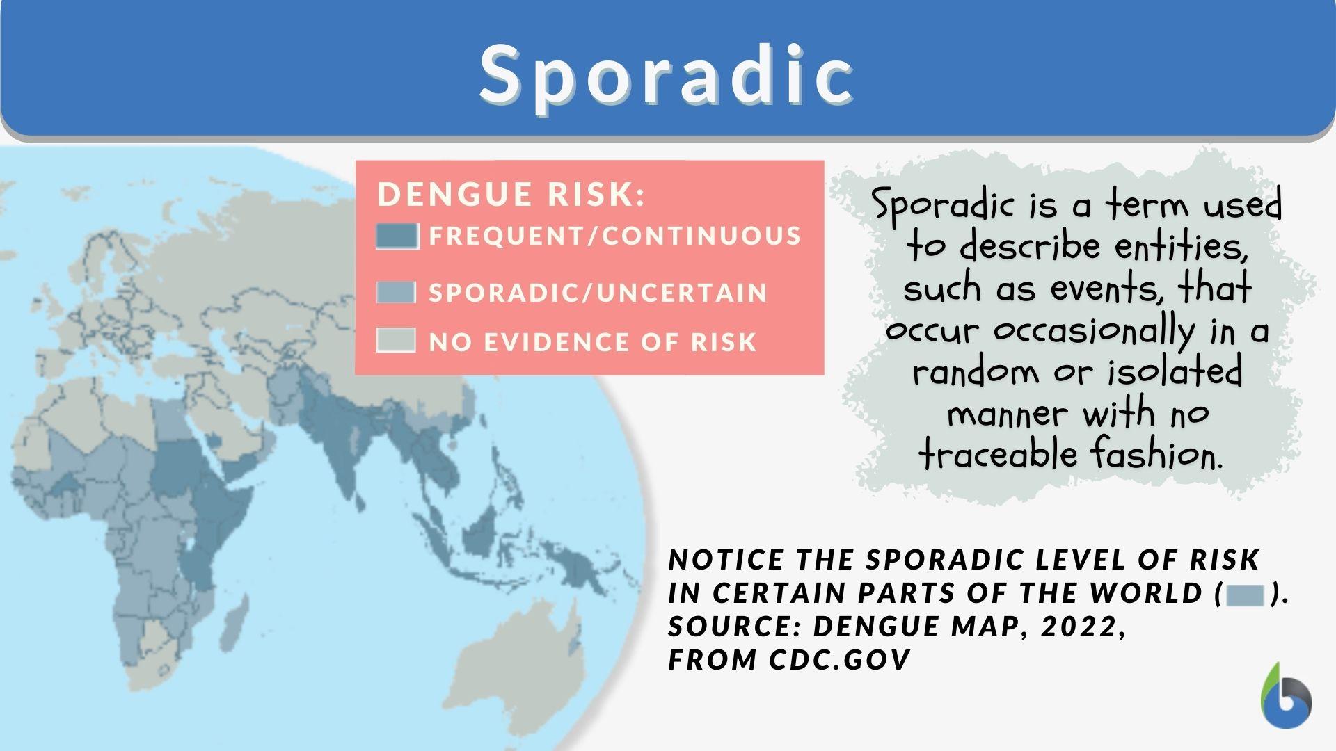 Sporadic Definition And Examples Biology Online Dictionary